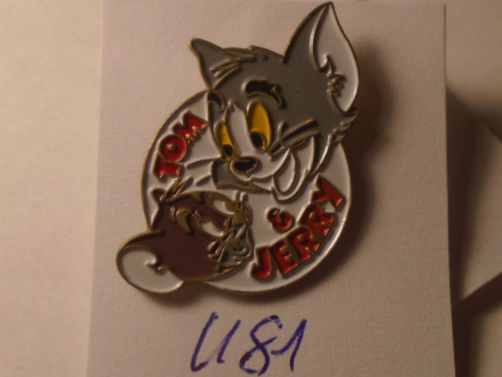 Placchette & Badge: 1 Tom & Jerry Pin (U81) – Usato da Winterthur venduto da Beli2000