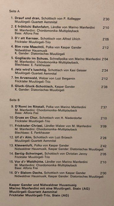 Dischi in vinile: Muulörgele isch Trumpf (LP) – Usato da Grüningen venduto da azulmarron 1