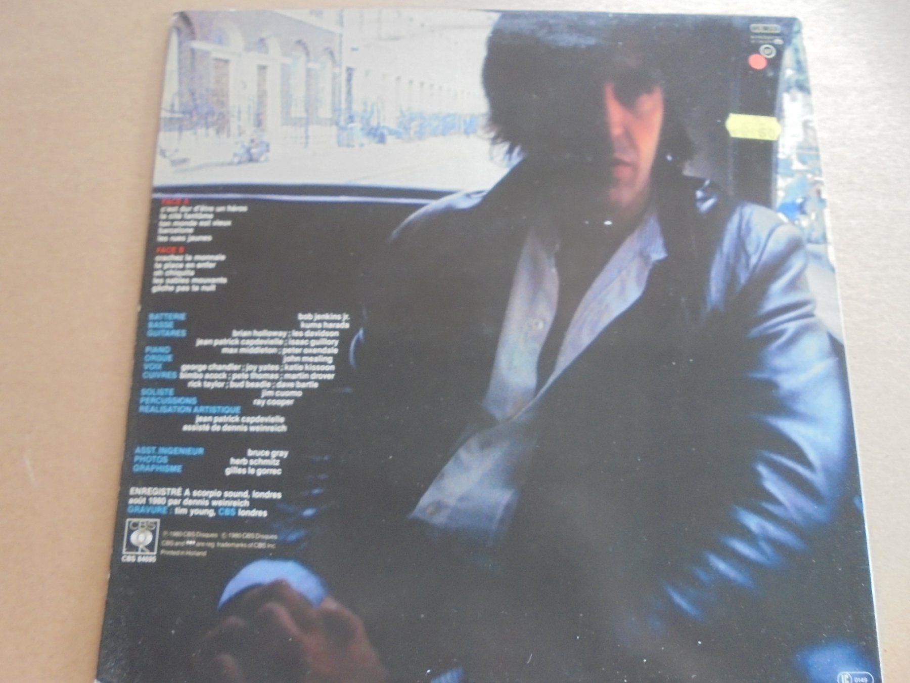 Dischi in vinile: Jean-Patrick CAPDEVIELLE " 2   " LP Hollande 1980 ( VG+) – Usato da Crissier venduto da Promopost 1