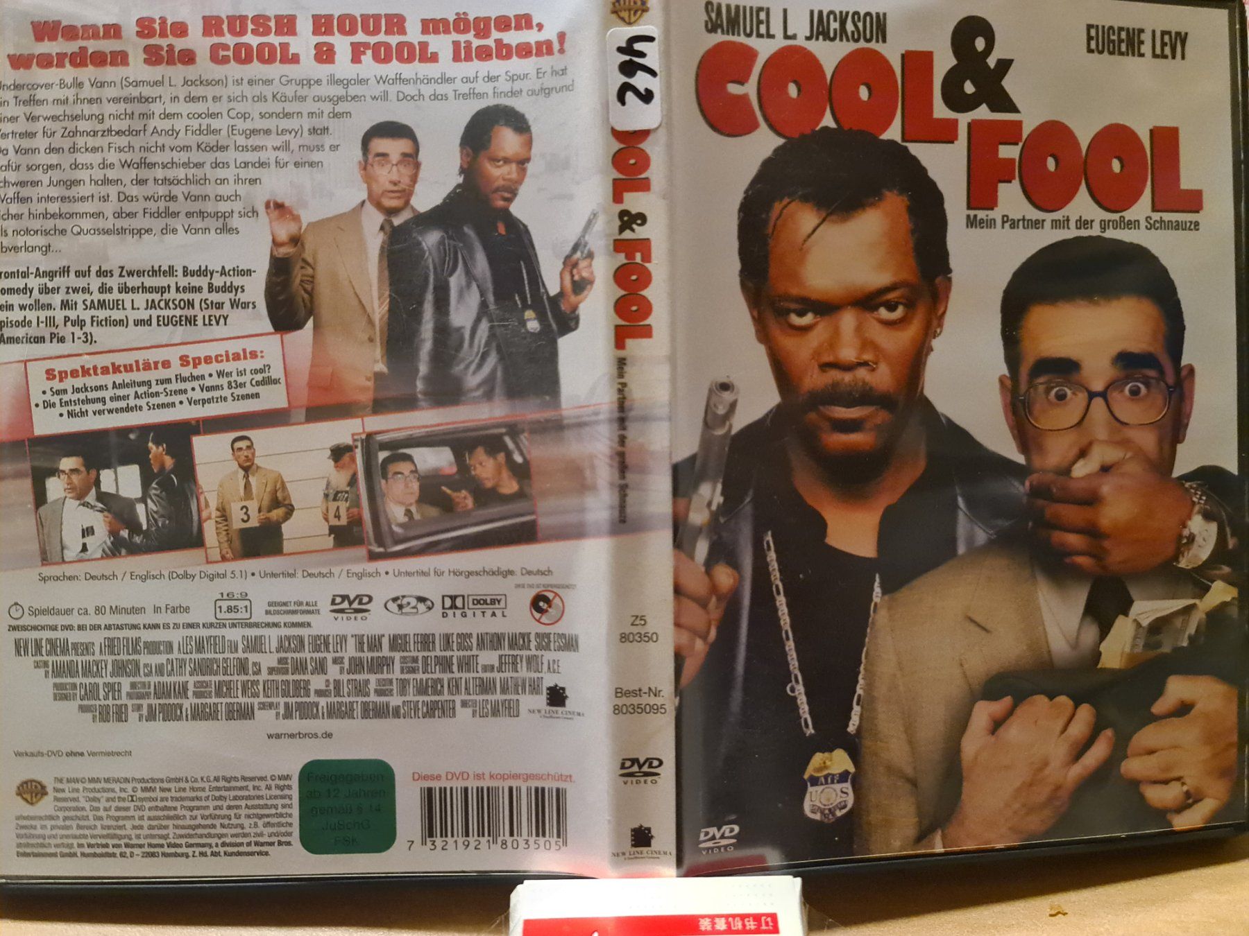 Tutti i DVDs: Cool & Fool - DVD - Samuel L. Jackson – Usato da Dintikon venduto da Vexi