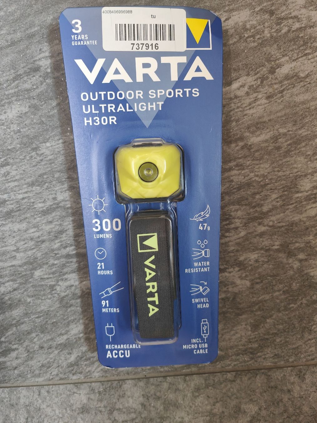 Varta Lampen: Neu Stirnlampen von Varta – Neu und originalverpackt aus Kandergrund von Sam1818 1
