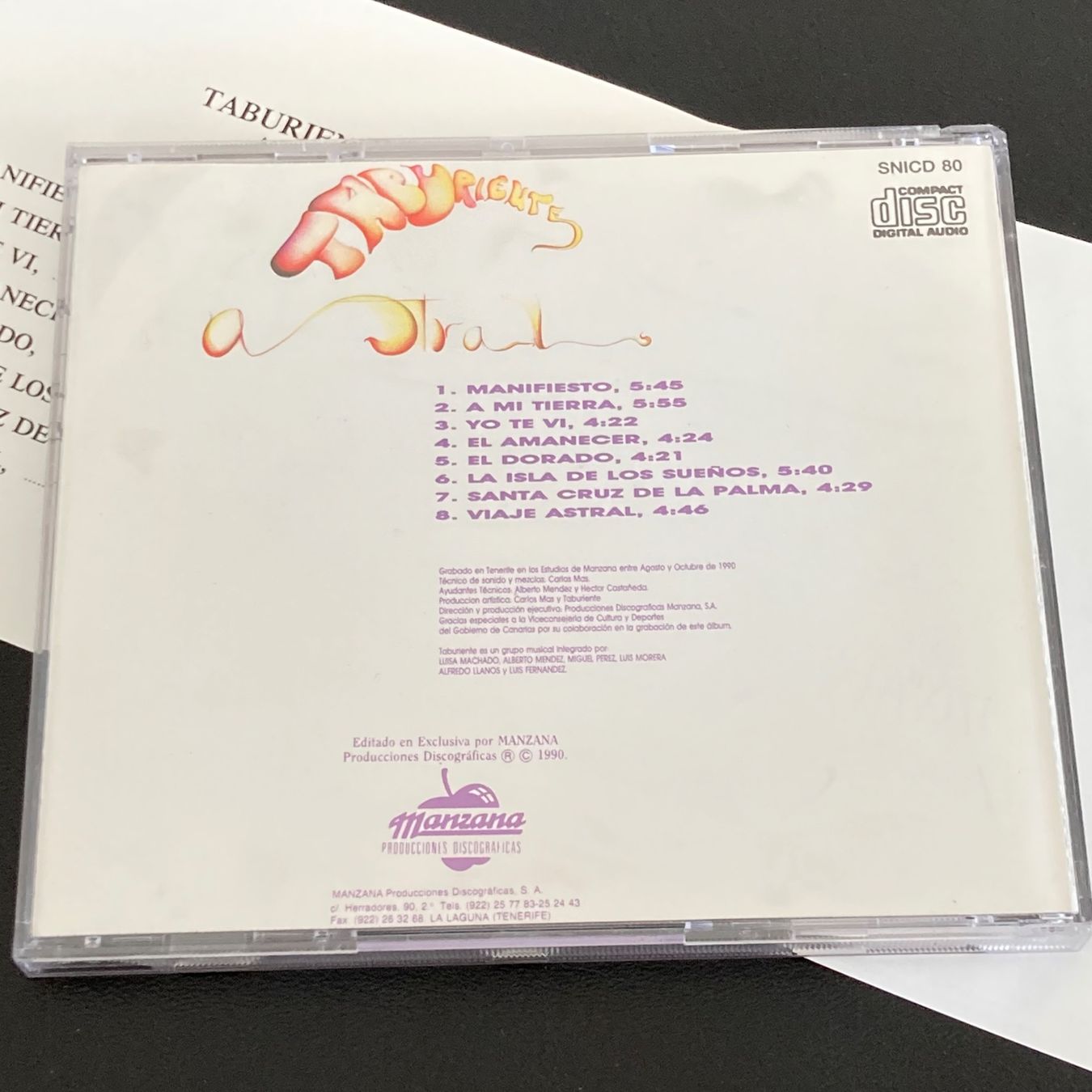 CD: Taburiente - Astral | Prog Folk – Usato da Bern venduto da Ntsamina 1