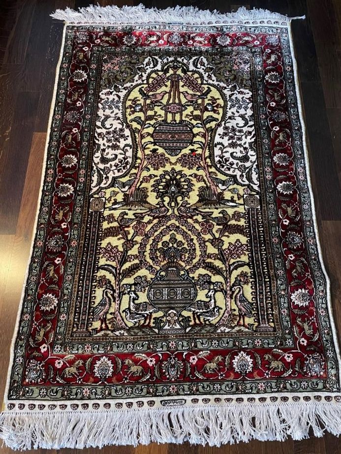 Tapis: Bulk batch: 6 carpets (tapis) pure silk – D'occasion à Fribourg par Rix0 2