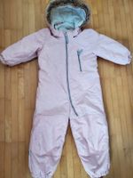 H&M Schneeanzug, Grösse 98, Rosa mit Herzen, Top Zustand!