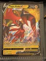Tapu Koko V 050/163 Pokémon Karte guter Zustand