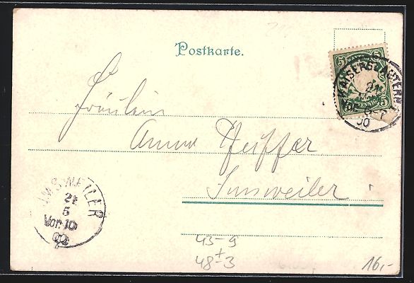 Cartoline postali: Litho Leierkastenmann auf einem Volksfes – Usato da Berlin venduto da bartko-reher 1