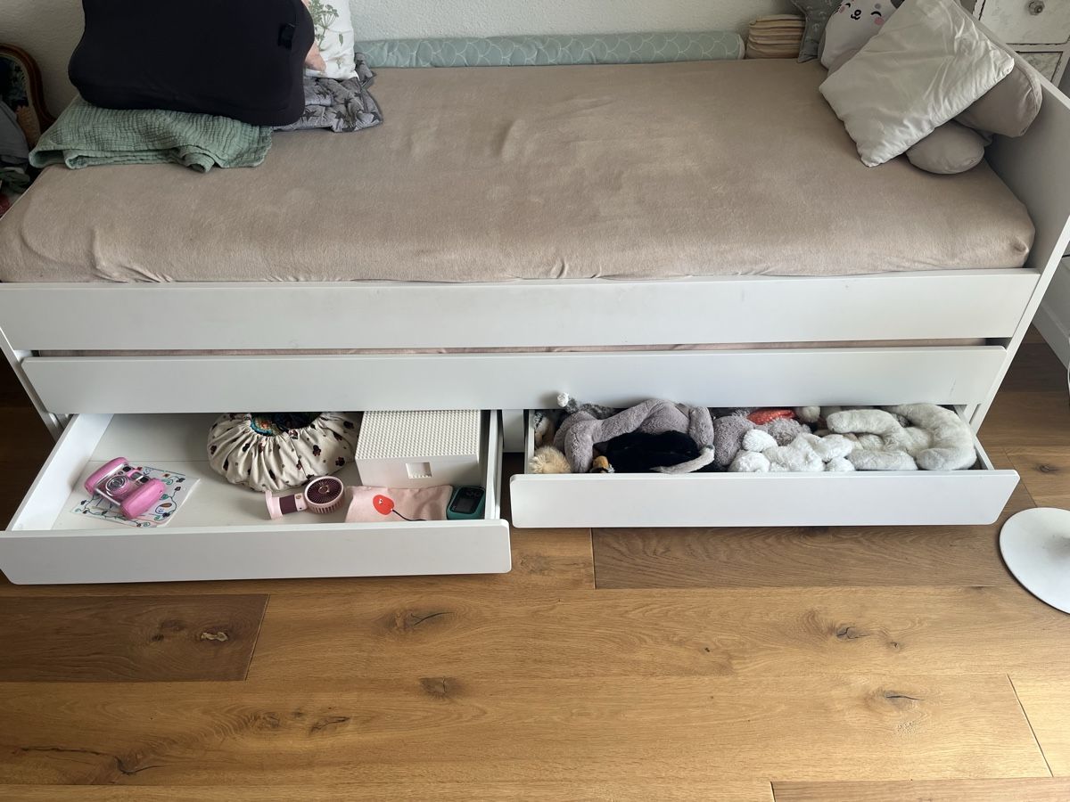 Letti: Bett 90x200 ausziehbar/ IKEA  – Usato da Zürich venduto da roadqueen 4