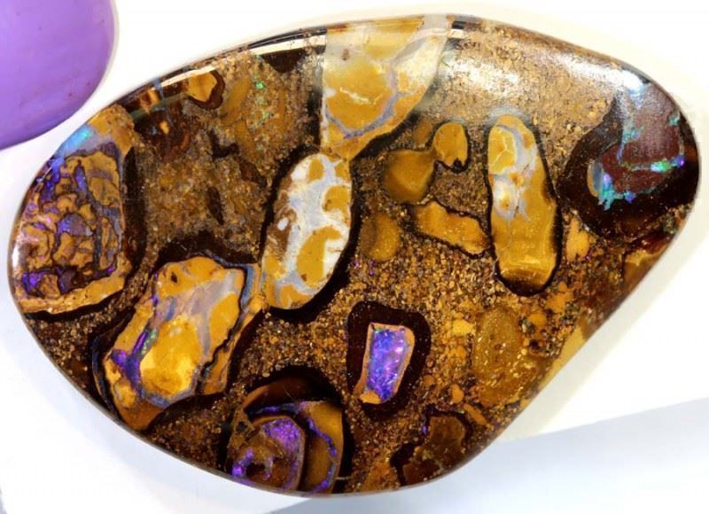 Pietre preziose: Australischer Boulder Opal 40.70Cts. – Nuovo (secondo la descrizione) da Bern venduto da Grindelwaldaus 1