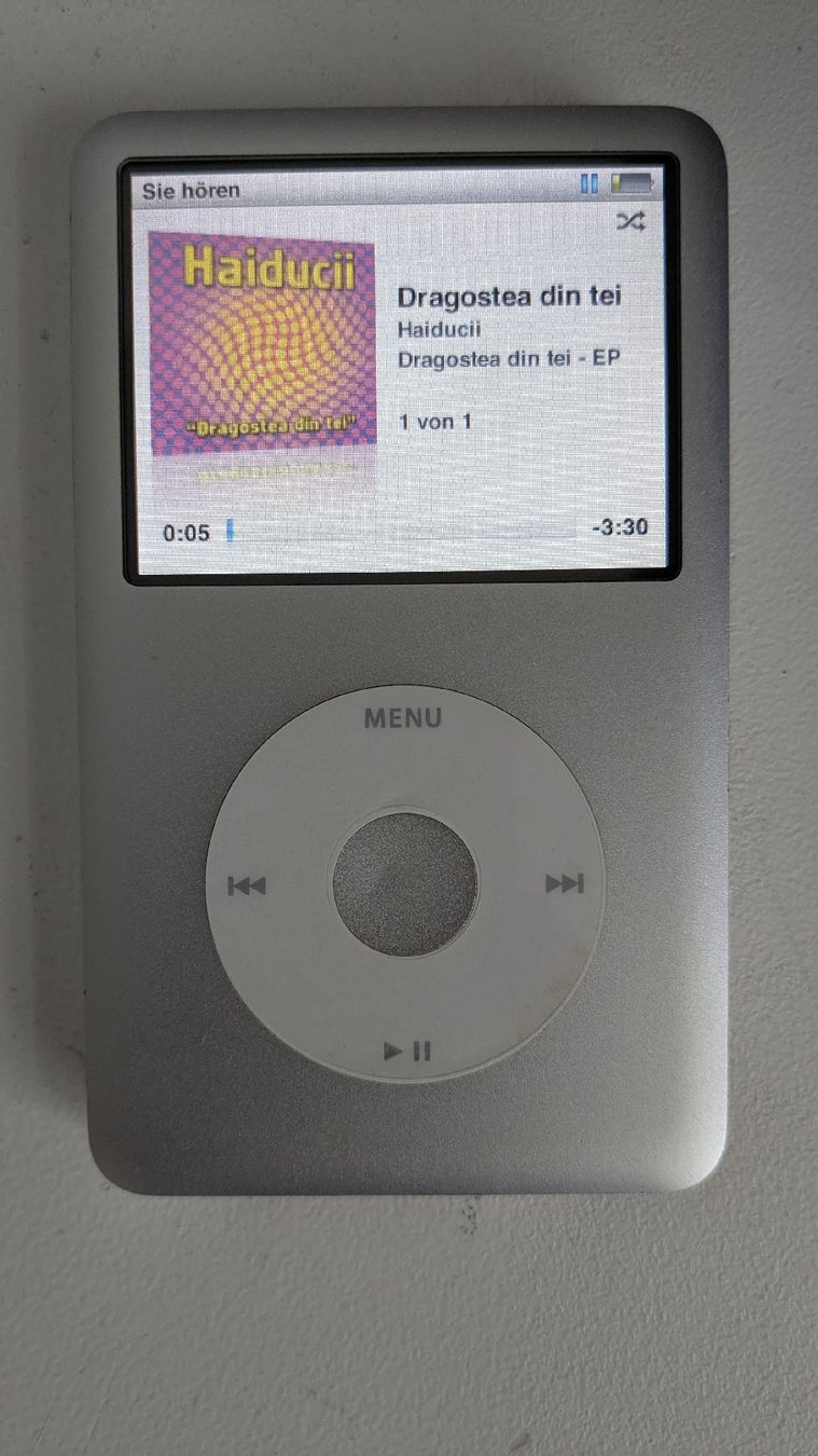 Apple Tragbarer Mediaplayer: iPod classic 6 80GB – Gebraucht aus Zürich von enri23