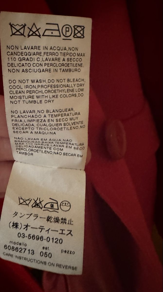 Cappotti: Max Mara Gr. 36, rot, Top Zustand! – Usato da Birmenstorf AG venduto da aon_2hr9 2