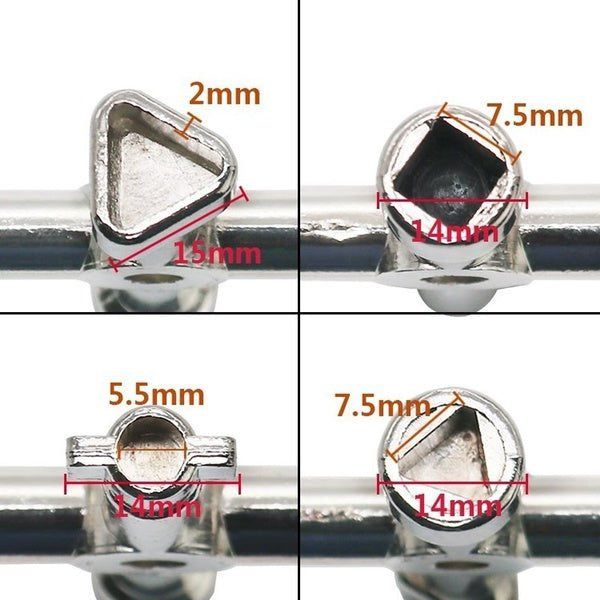 Tous les outils: 4 Wege Universal Multifunktions Schlüssel in Silber – Neuf avec emballage d'origine à Aesch BL par _elektroniktrade_ 1