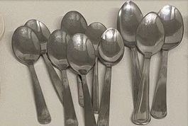 10 coffee/ tea spoons