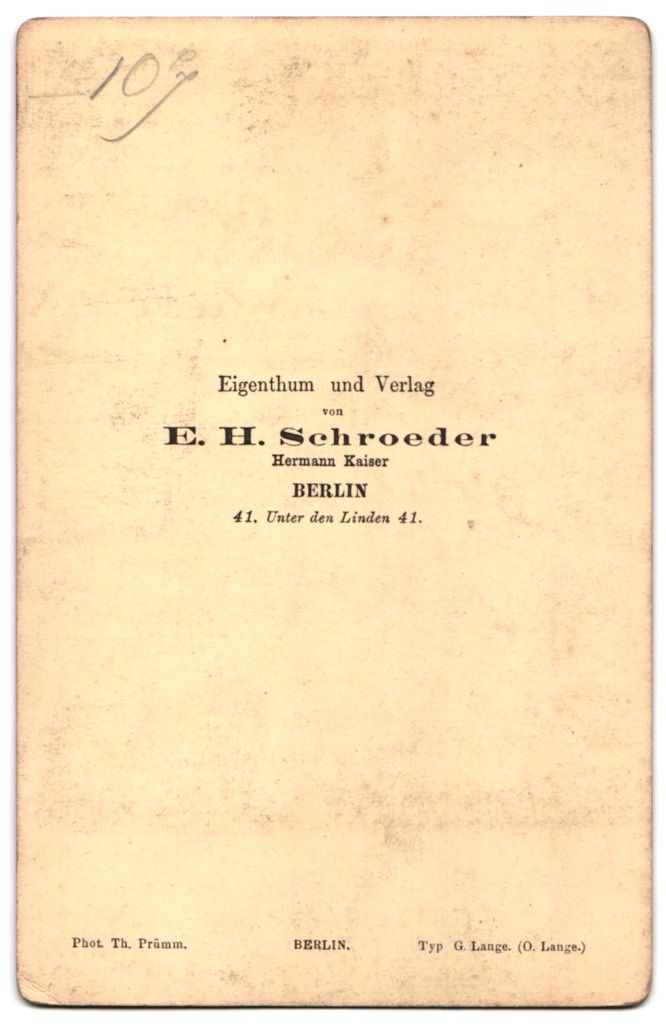Fotografie &  Plakate: Fotografie E. H. Schroeder, Berlin, Port – Gebraucht aus Berlin von bartko-reher 1
