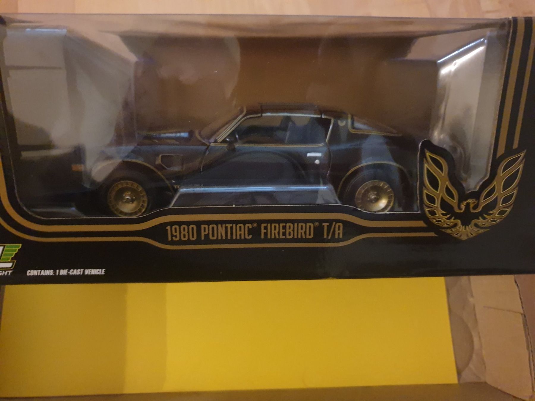 Greenlight Modellini d'auto: Greenlight 1980 Pontiac Firebird T/A – Nuovo e nell'imballaggio originale da Oftringen venduto da Rotor