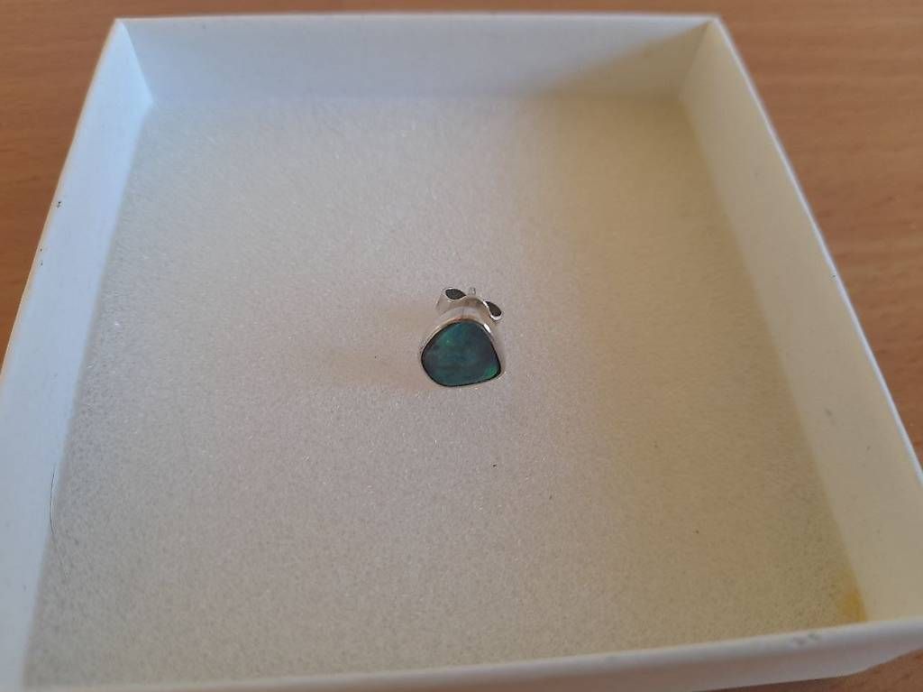 Orecchini pendenti & Orecchini a lobo: Boulderopal Australien Ohrring in 925 Silberfassung – Usato da Ebnat-Kappel venduto da mon_nk52