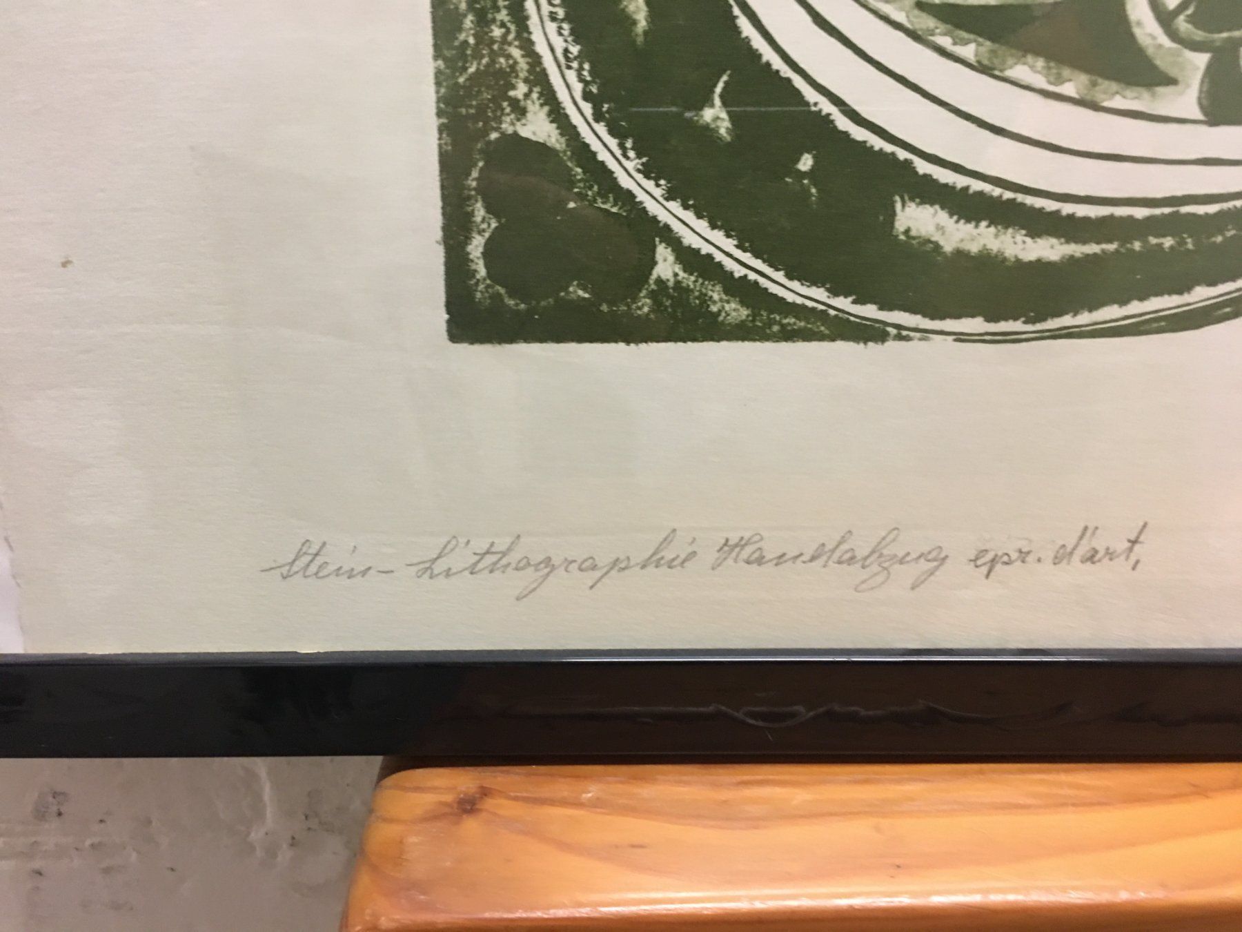 Grafica & Litografie: Litho von Cathrine Flückiger  1981 – Usato da Zürich venduto da Nofelet31 1