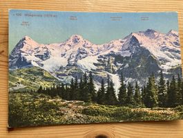 Wengernalp - Eiger - Mönch - Jungfrau - AK