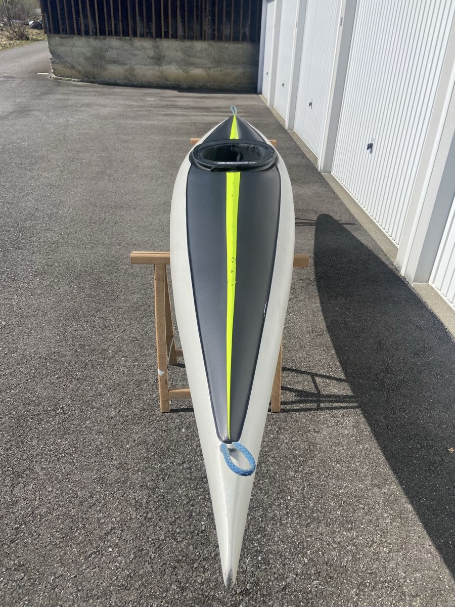 Barche: Kajak (Polyester) mit neuer Spritzdecke – Usato da Gross venduto da LakeofSihl 1