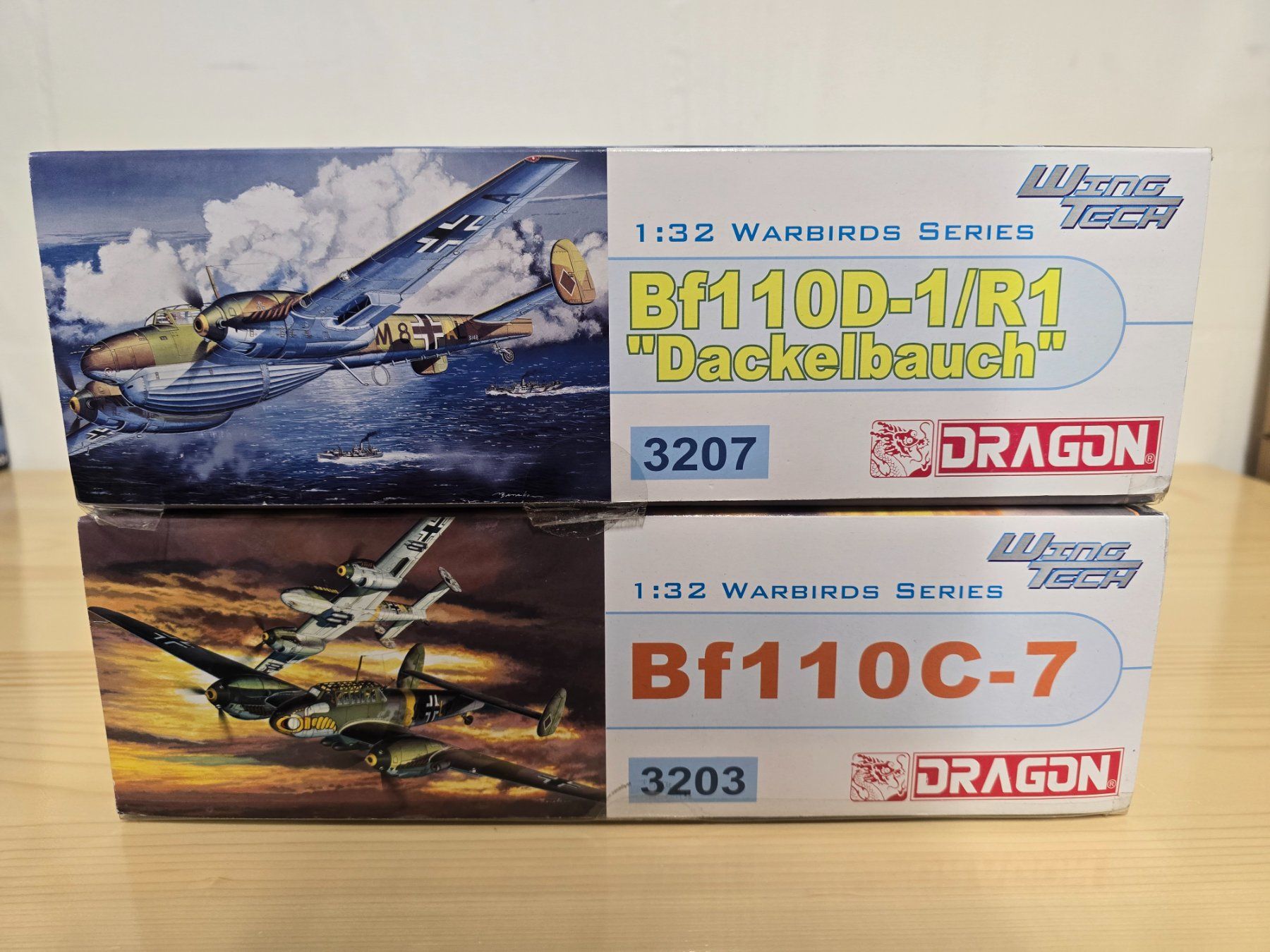 Kit di modellismo & Modellini statici: Bausatz, 2x Messerschmitt BF 110, 1:32, Dragon – Nuovo (secondo la descrizione) da Bachenbülach venduto da Obi-meow-kenobi 1