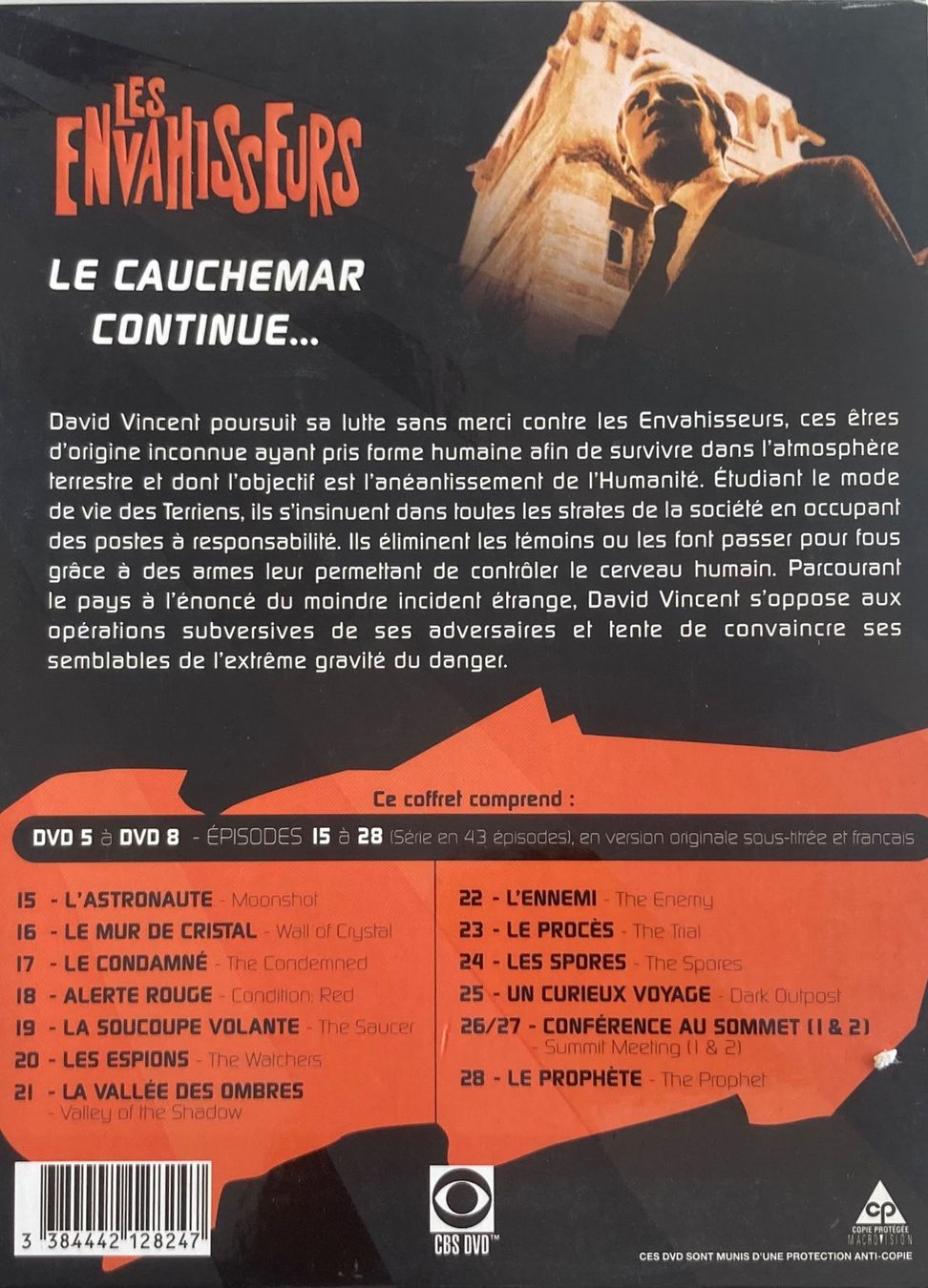 Tutti i DVDs: LES ENVAHISSEURS (PARTIE 2) – Usato da Poliez-Pittet venduto da Newtown-Records 1