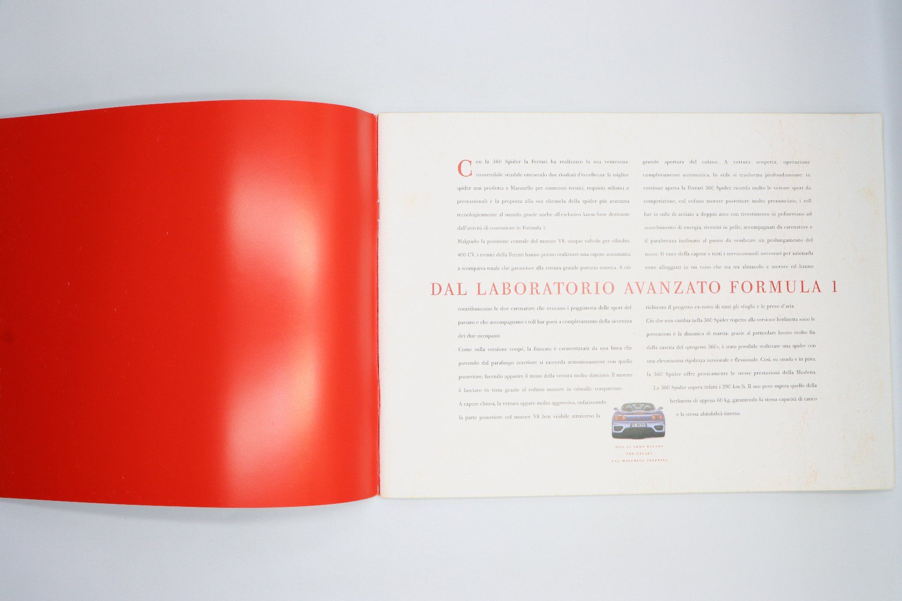 Ferrari Documenti: Ferrari 360 Spider 2000 Prospekt – Usato da Bühl b.Aarberg venduto da Collectorpassions 2