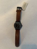 Fossil Herrenuhr Minimalist Chronograph Lederarmband
