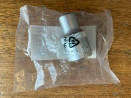 6-kant Nuss 1/2", 10mm, Chrom Vanadium, NEU