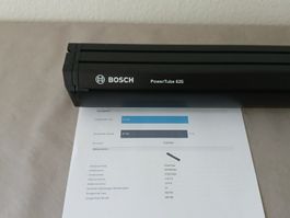 Bosch PowerTube 625 horizontal - 607Wh 97.1% mit Messbericht