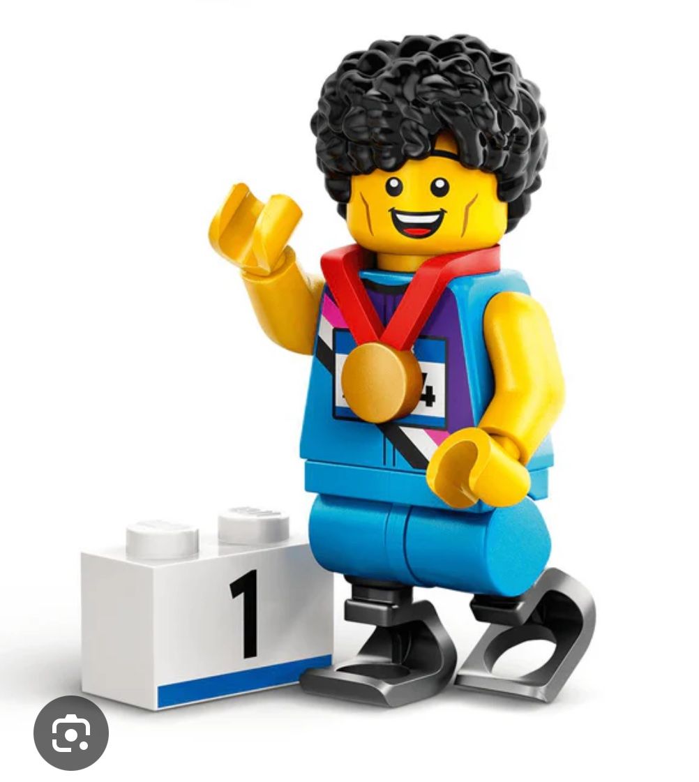 Lego Figuren: LEGO Minifiguren 71045 - Serie 25 Nr.4 Sprinter – Neu (gemäss Beschreibung) aus Obfelden von Samba999