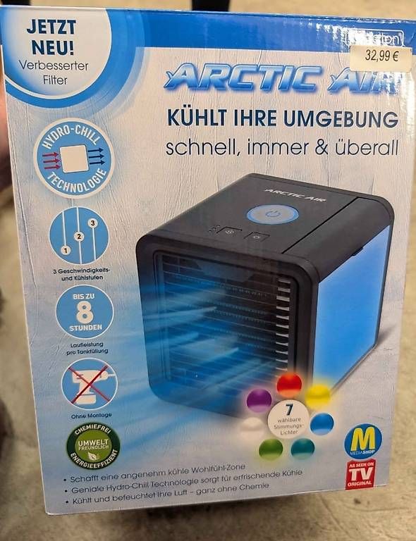 Ventilatori: Ventilator Luftkühler Wasser Licht Neon (NEU) – Nuovo e nell'imballaggio originale da Frauenfeld venduto da Yuriy