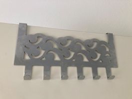 Türgarderobe einfach einhängen CHROMSTAHL