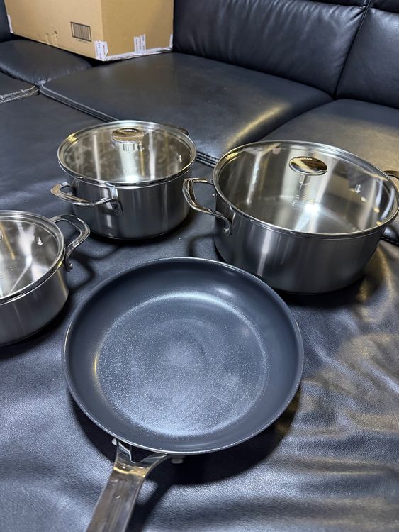 KitchenAid Pfannen-Set 7-teilig | NEU | Induktion (Neu und ...