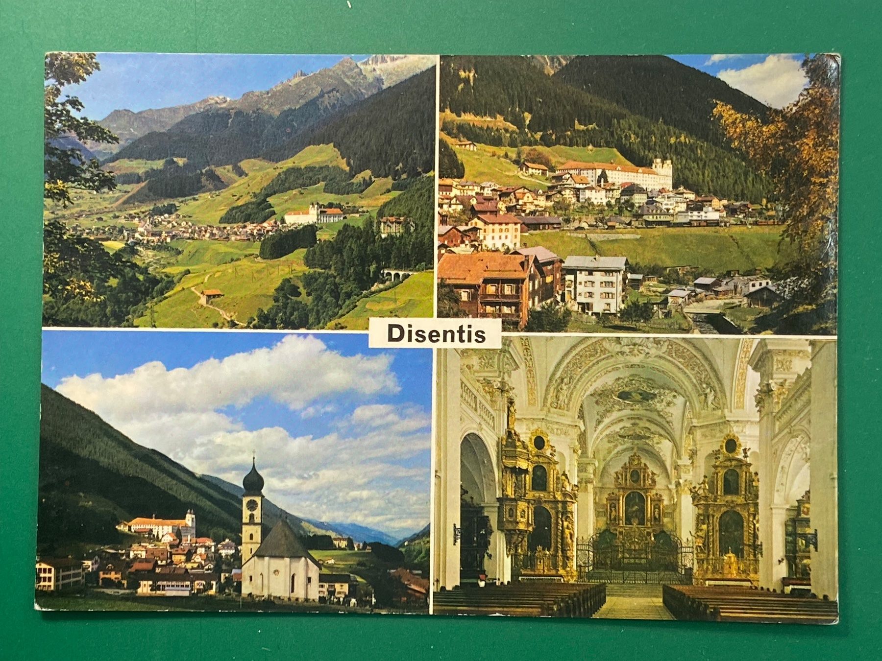 Cartoline postali: Disentis und Klosterkirche – Usato da Steg VS venduto da _vinci_