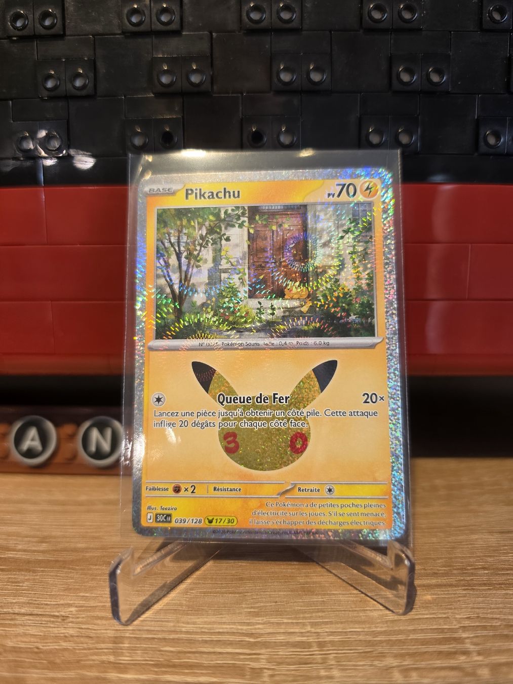 Pokémon Carte collezionabili: Pokémon Pikachu 30 ans 17/30 – Nuovo (secondo la descrizione) da Eysins venduto da TahisarangGamesTCG