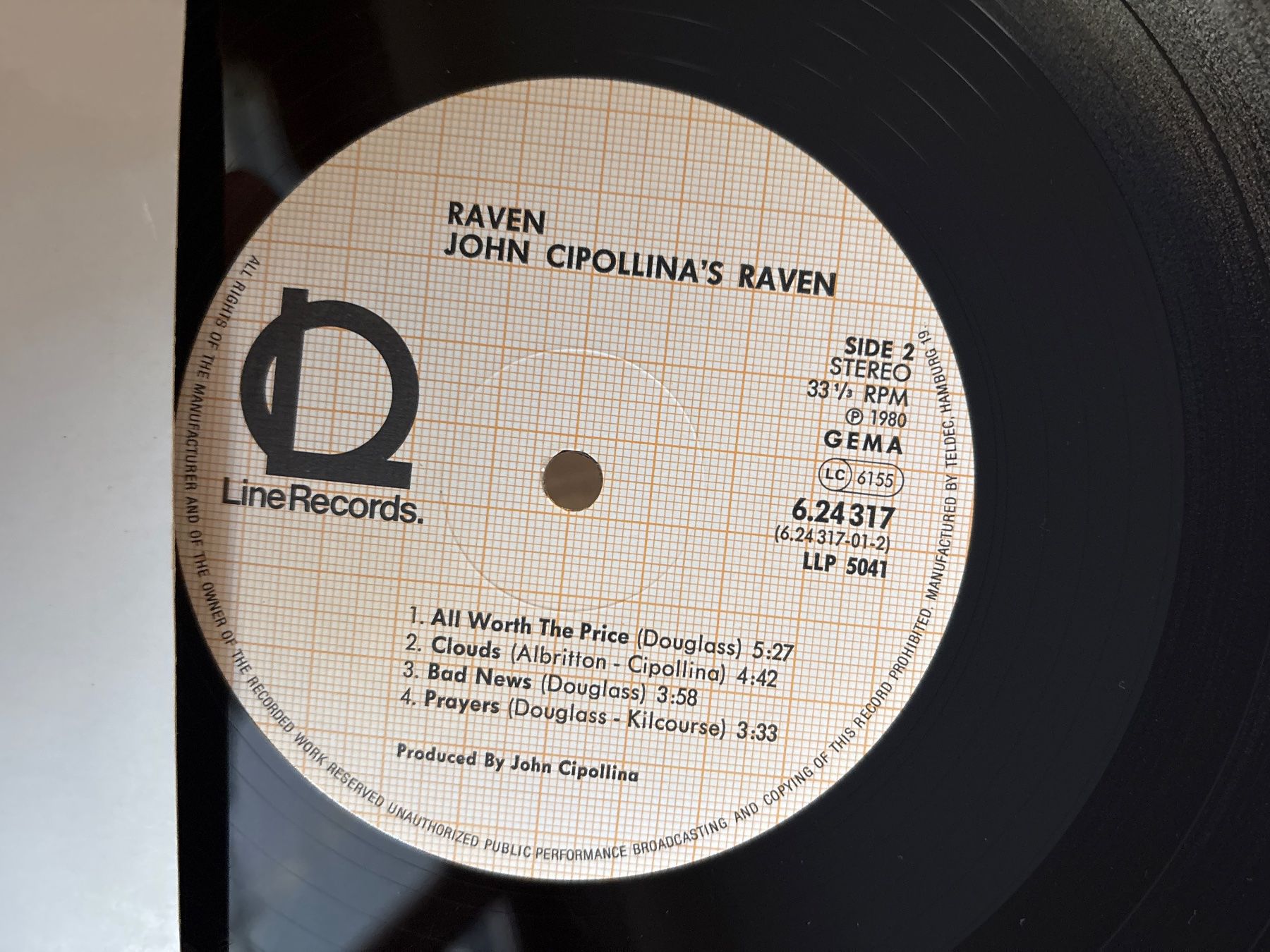 Schallplatten: A756 John Cipollina Raven – Gebraucht aus Frutigen von Philippe_jsp 2