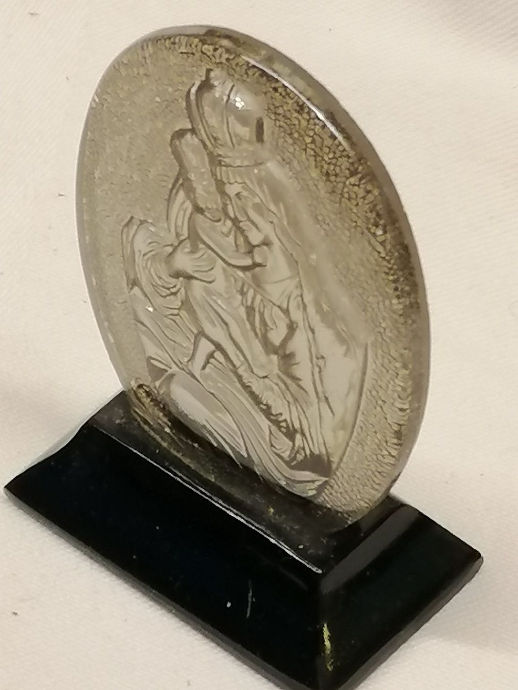 Bicchieri: Böhmische Madonna antik, Glas – Usato da Rheinfelden venduto da Cleopatra2000 3