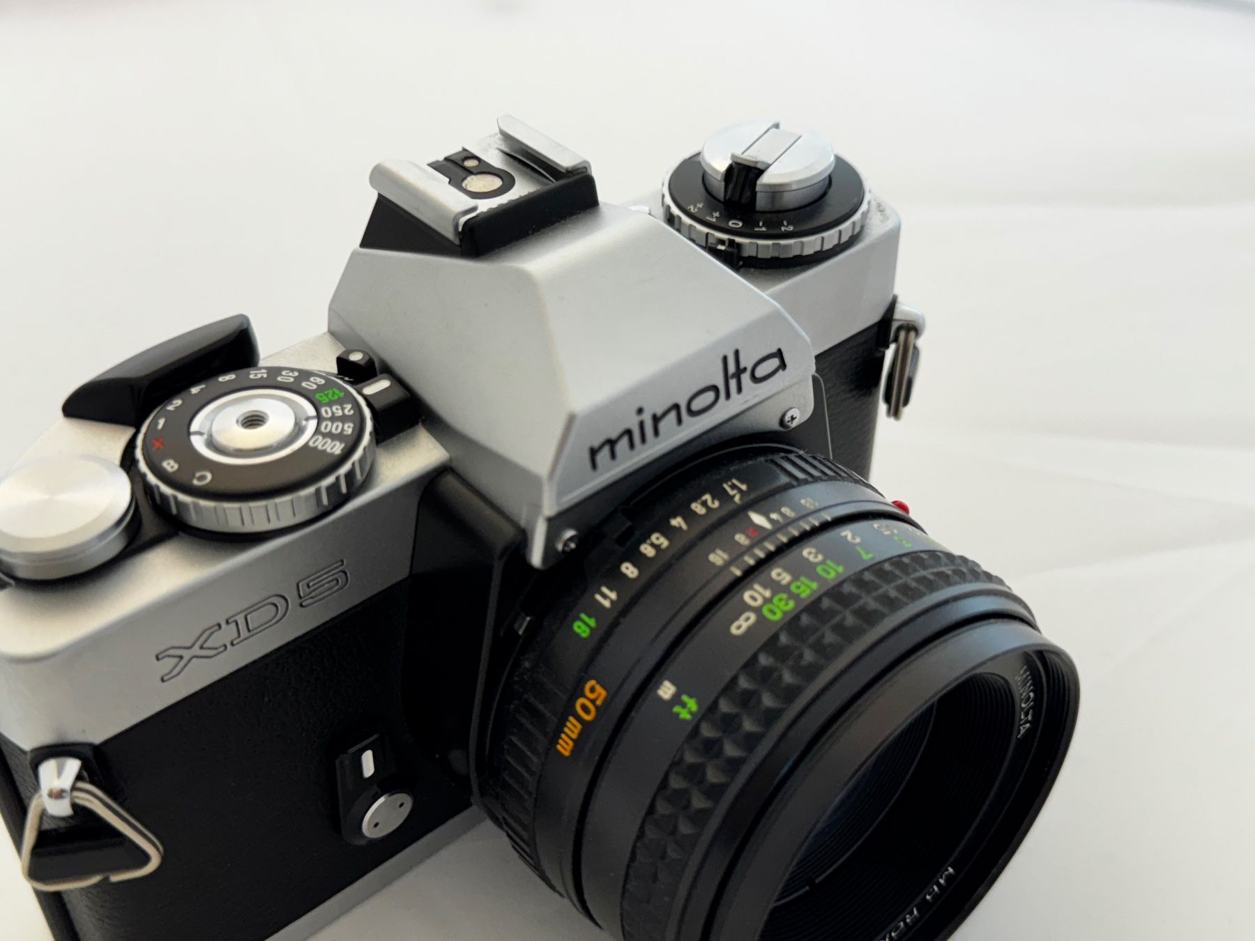 Minolta Fotocamera: MINOLTA XD5 / MD Rokkor 50mm 1:1.7 – Usato da Zürich venduto da Tapehead 3