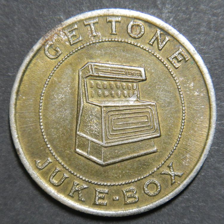 Italy Vintage 1970s Token Gettone Jukebox Italia (Gebraucht) in Glis ...