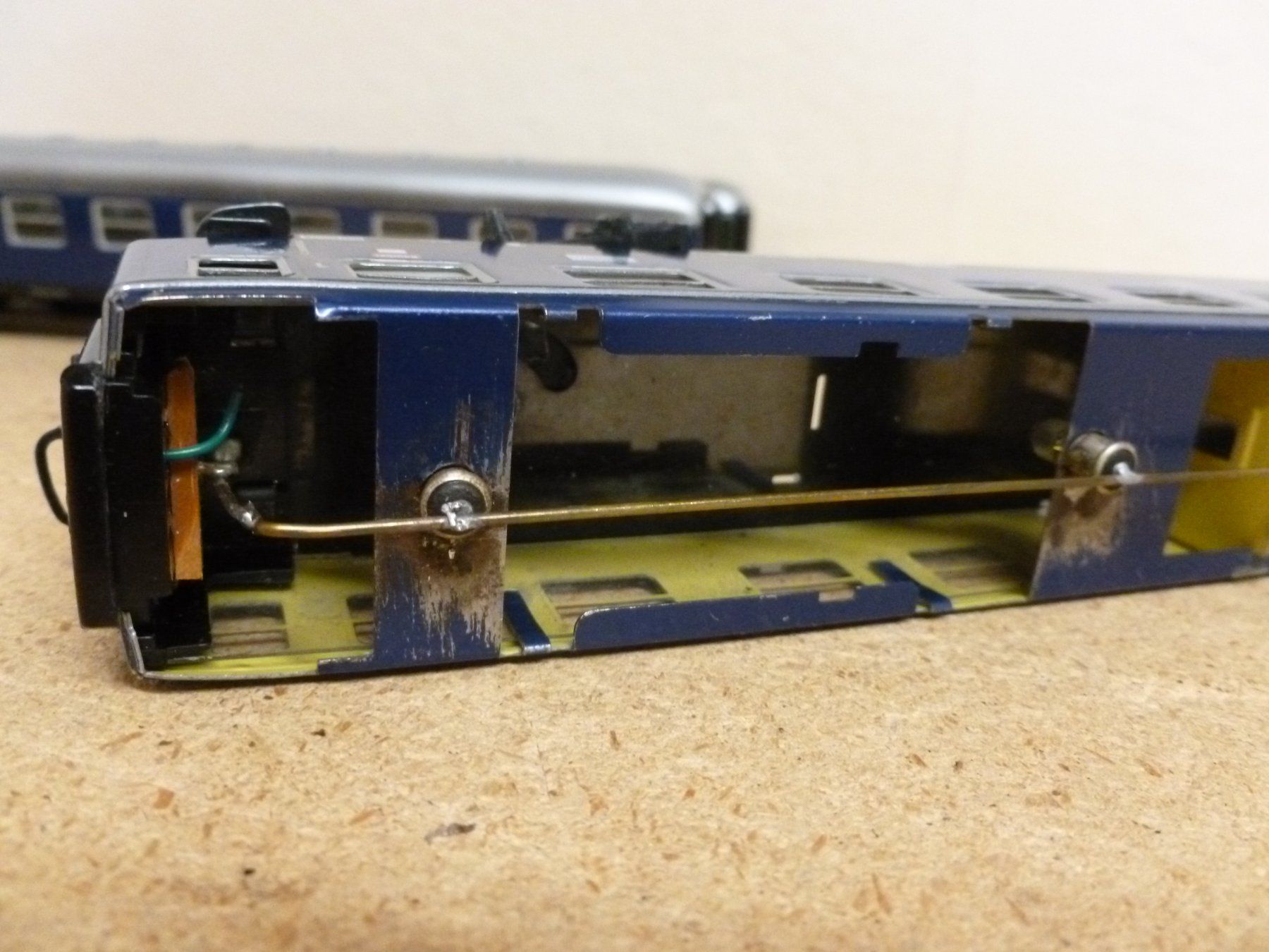 Märklin Modellini di ferrovie: Spielzug mit blauer E-Lok – Usato da Oberbipp venduto da Vifu 9
