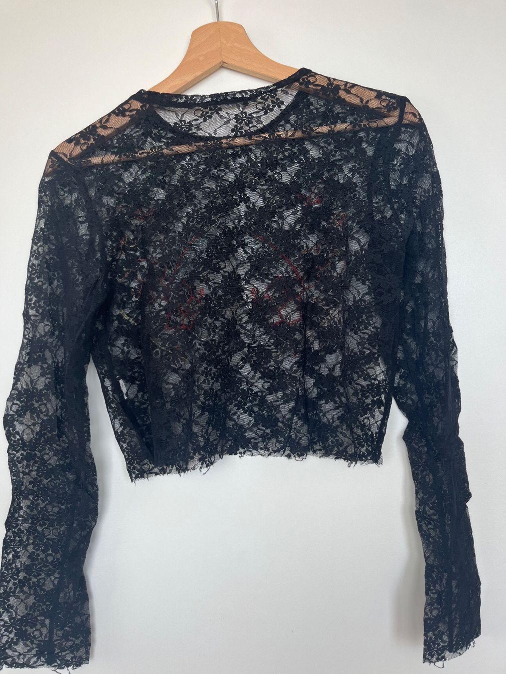 Zara Blusen: Chemisier noir dentelle – Neu (gemäss Beschreibung) aus Neuchâtel von Ariane_vn00 1