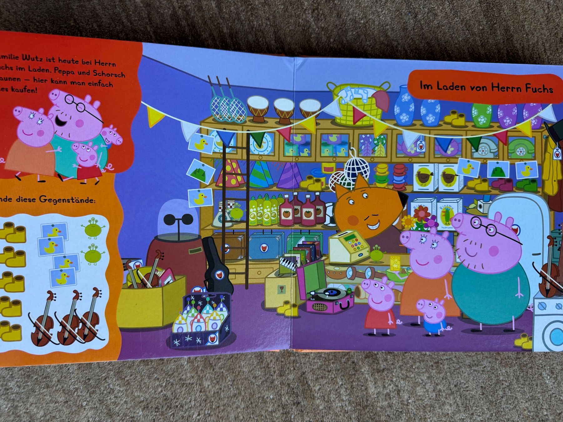 Libri: Peppa Pig -  Mein bunter Suchspass – Usato da Aarau venduto da Kilauea 4
