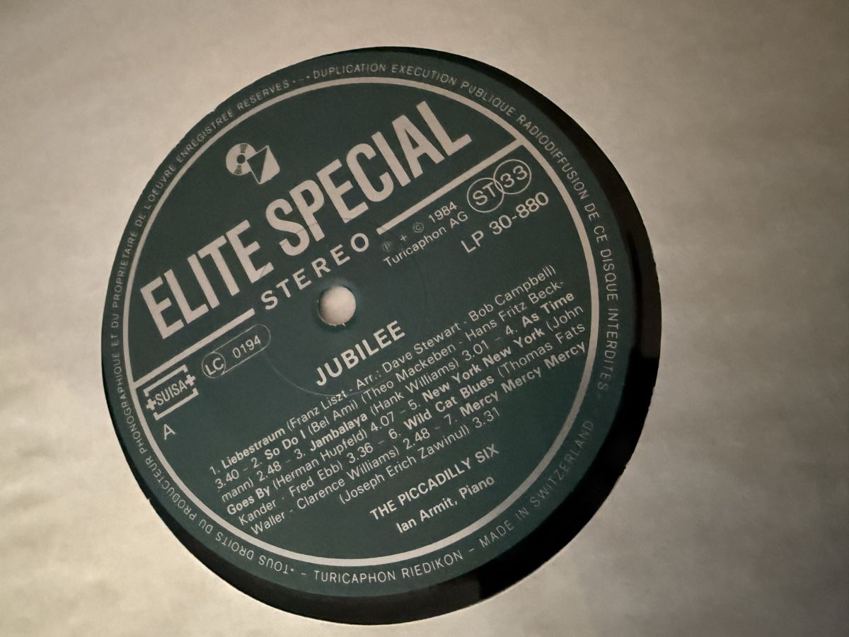 Dischi in vinile: Piccadilly Six - Jubilee Schallplatte – Usato da Goldach venduto da Messerguru 3