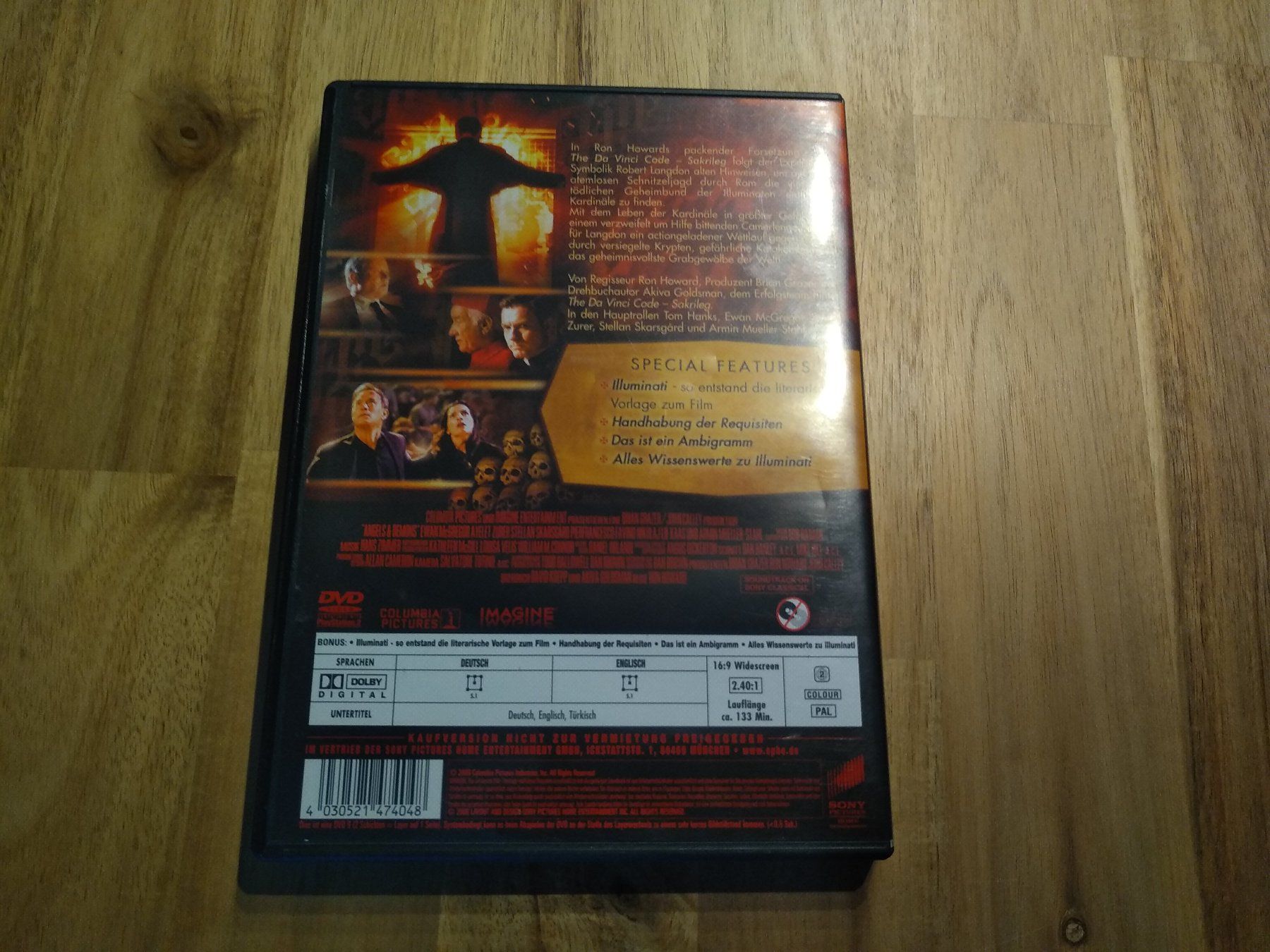 Tous les DVDs: Illuminati - Angels & Demons – D'occasion à Olten par prusik02 2
