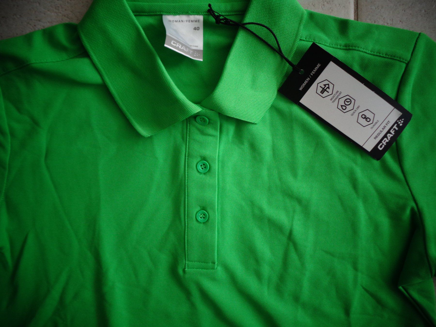 Craft Magliette Polo: CRAFT POLOSHIRT GR.40 NEU – Nuovo (secondo la descrizione) da Rotkreuz venduto da Samballi 1