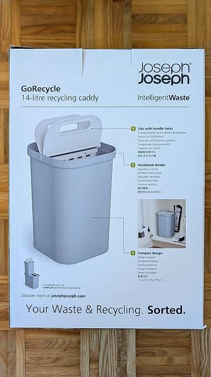 Abfalleimer: 4 Stück Recyclingbehälter - unbenutzt – Gebraucht aus Niederlenz von Griddle 1