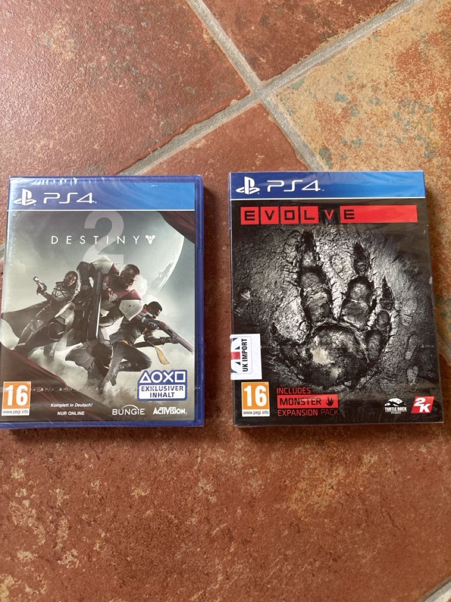Sony Giochi: PS4 Games - Evolve & Destiny 2 – Nuovo e nell'imballaggio originale da Waldstatt venduto da Imaginary