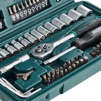 Steckschlüssel Bit & Rätschenset 130 Tlg Brüder Mannesmann
