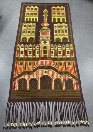 Retro Wandteppich-Kelim aus Polen, Top Zustand
