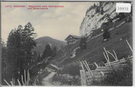 Adelboden - Wegscheid nach Hahnenmoos und Schermtanne