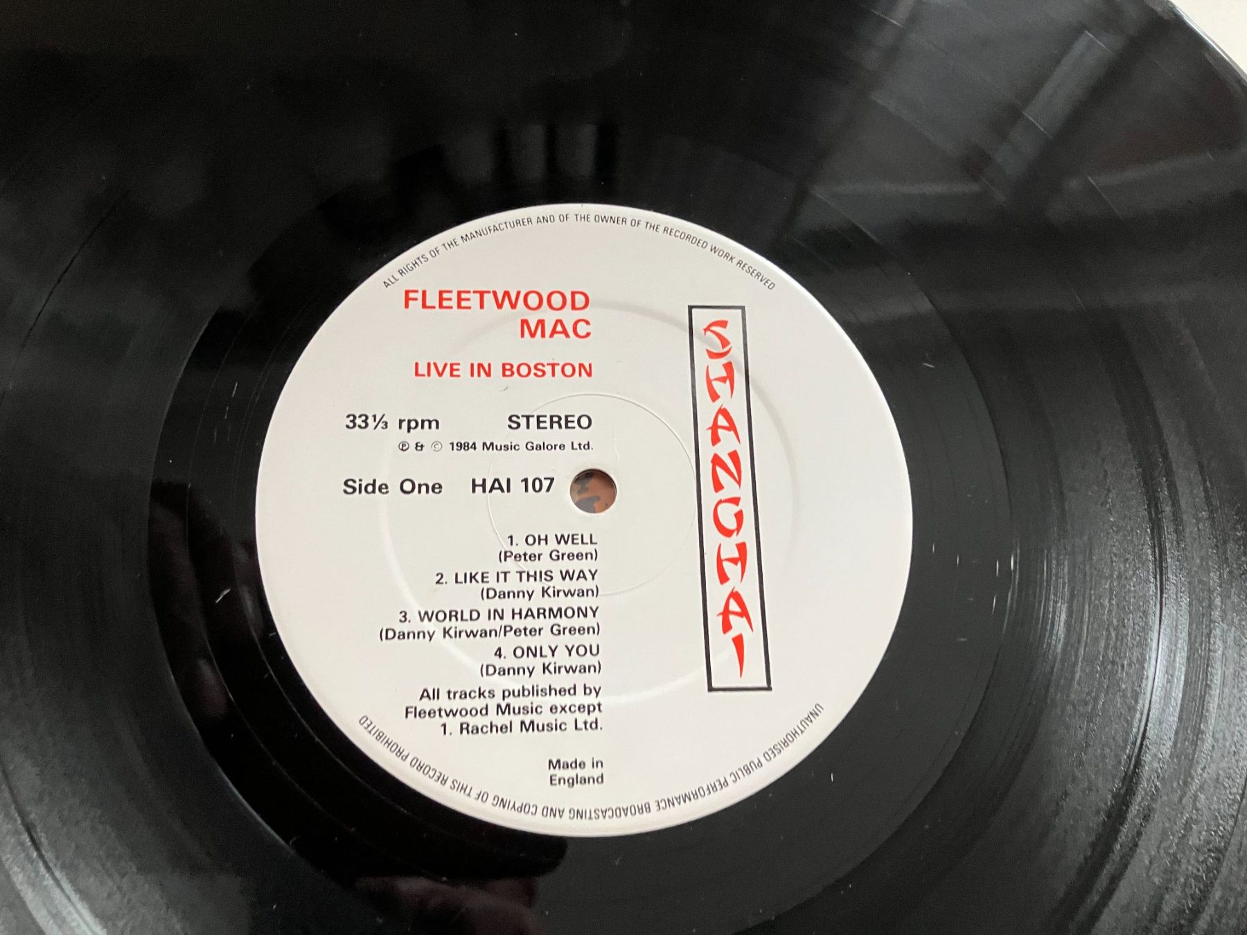 Dischi in vinile: Fleetwood Mac – Usato da Aarwangen venduto da Jukebox3 6
